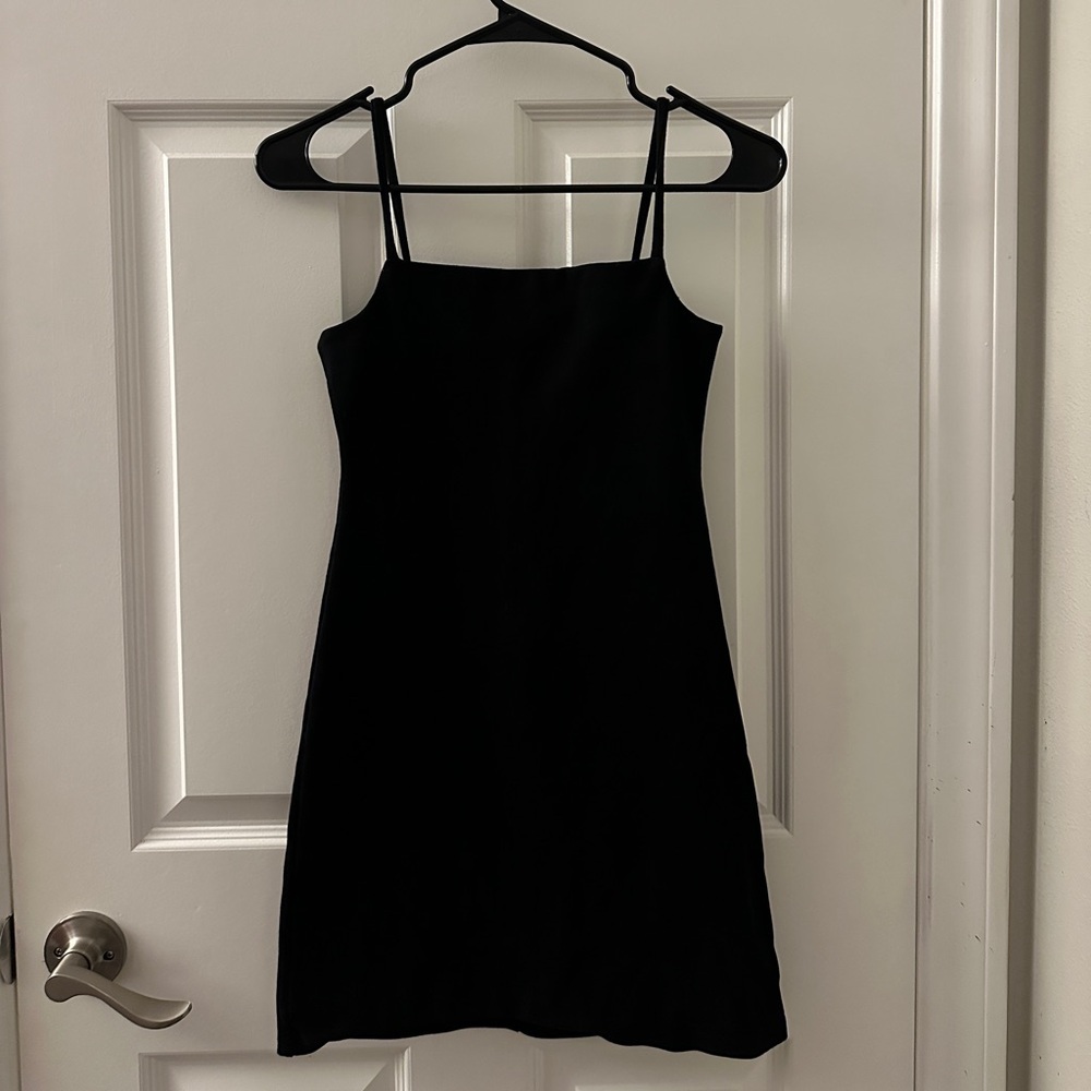 OAK + FORT Black Mini Dress